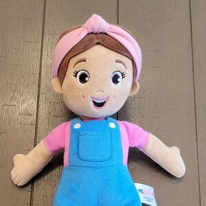 Ms. Rachel Cuddle And Comfort Doll Miss Mrs. Soft Genuine Plush Educational Toy